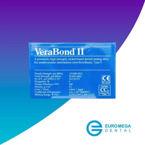 #Aleacion_verabond euro mega dental deposito dental