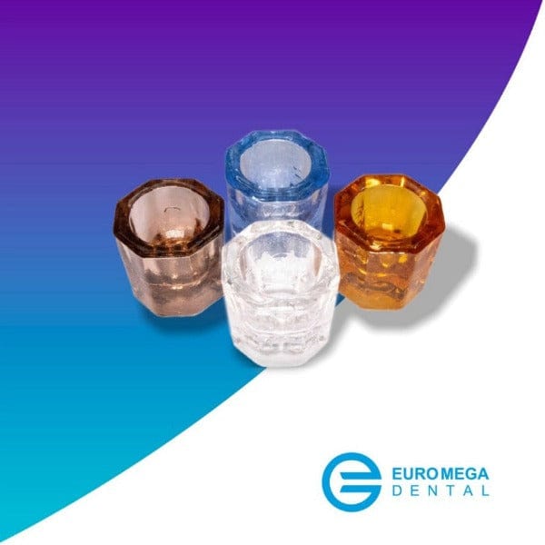 #Frascos_dappen_Vidrio  euro mega dental deposito dental