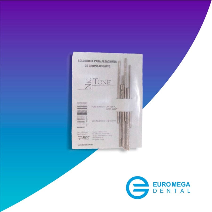 #Soldadura_para_aleaciones Nictone euro mega dental