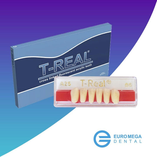 Dientes T-Real Anterior (Inferior) - Depósito Euro Mega Dental Costa Rica